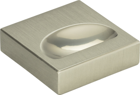 Thin Square Knob 1 1/4'' Brushed Nickel A833-BN