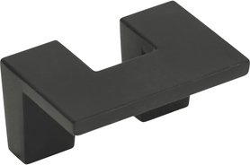 U Turn Knob 1 1/4'' cc Matte Black A845-BL