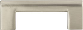 Round Rail Pull 3'' cc Brushed Nickel A878-BN