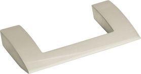 Angled Drop Pull 3'' cc Brushed Nickel A904-BN
