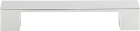 Wide Square Pull 5 1/16'' cc Polished Chrome A919-CH
