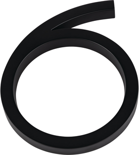 Modern Avalon #6 6'' Matte Black AVN6-L-BL