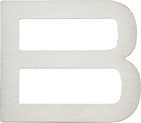 Paragon Letter B Stainless Steel PGNB-SS