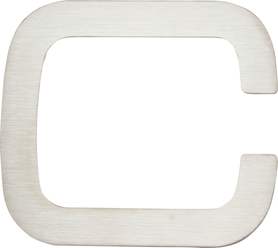 Paragon Letter C Stainless Steel PGNC-SS