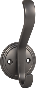 Ryland Hooks Reeded Hook 4 11/16'' Ash Gray TK1062AG