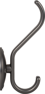 Ryland Hooks Reeded Hook 4 11/16'' Ash Gray TK1062AG