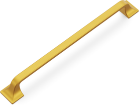 Forge Collection Pull 8-13/16'' cc Brushed Golden Brass Finish H076705-BGB