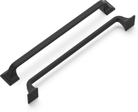 Forge Collection Pull 8-13/16'' cc Black Iron Finish H076705-BI