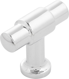 Piper Collection T-Knob 1-5/8'' X 5/8'' Chrome Finish H077850CH