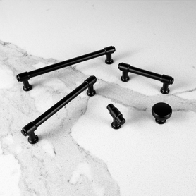 Piper Collection Pull 3-3/4'' cc Matte Black Finish H077852MB