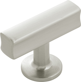 Woodward Collection T-Knob 1-15/16'' X 15/16'' Satin Nickel Finish H077878SN