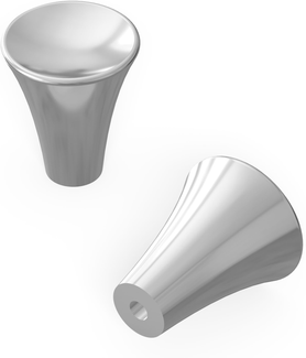 Maven Collection Knob 15/16'' Diameter Chrome Finish H078777CH