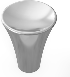 Maven Collection Knob 15/16'' Diameter Chrome Finish H078777CH