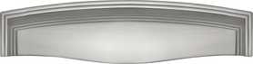 Somerset Collection Cup Pull 3'', 3-3/4'' & 5-1/16'' (128mm) cc Satin Nickel Finish HH74673-SN
