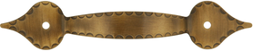 Southwest Lodge Collection Pull 3-1/4'' cc Antique Brass Finish P145-AB