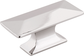 Bungalow Collection Knob 2-5/16'' x 1-1/16'' Polished Nickel Finish P2152-14