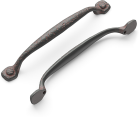 Refined Rustic Collection Pull 6-5/16'' cc Rustic Iron Finish P2997-RI