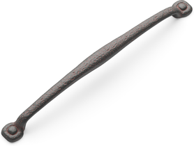 Refined Rustic Collection Appliance Pull 18'' cc Rustic Iron Finish P2999-RI