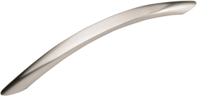 Metropolis Collection Pull 7-9/16'' cc Satin Nickel Finish P3040-SN