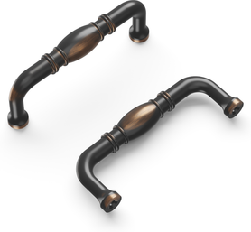 Williamsburg Collection Pull 3'' cc Oil-Rubbed Bronze Highlighted Finish P3050-OBH