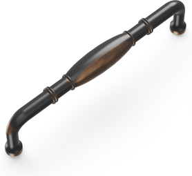 Williamsburg Collection Pull 5-1/16'' cc Oil-Rubbed Bronze Highlighted Finish P3052-OBH