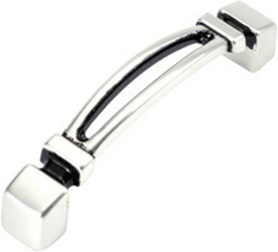 Burke Collection Pull 3'' cc Satin Antique Silver Finish P3571-SAS