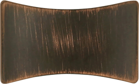 Kite Collection Knob 1-1/4'' x 3/4'' Vintage Bronze Finish P3590-VB