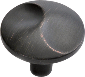 Surge Collection Knob 1-1/4'' Diameter Vintage Bronze Finish P3592-VB