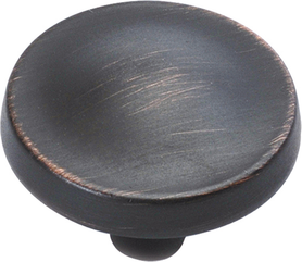 Arc Collection Knob 1-1/4'' Diameter Vintage Bronze Finish P3594-VB