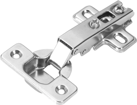 Hinge Concealed Full Overlay Frameless Self-Close Polished Nickel Finish P5107-14