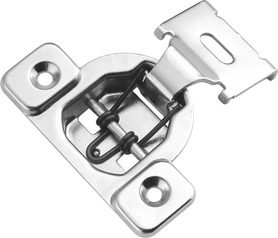 Hinge Concealed 1/2'' Overlay Face Frame Self-Close Polished Nickel Finish P5125-14