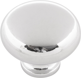 Cottage Collection Knob 1-1/4'' Diameter Chrome Finish P771-CH