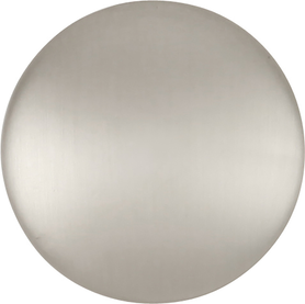 Metropolis Collection Knob 1'' Diameter Satin Nickel Finish PA0213-SN