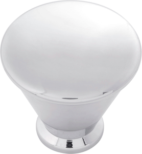 Facette Collection Knob 1-1/4'' diam Chrome Finish B054726-CH