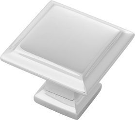 Studio II Collection Knob 1-1/4'' Square Polished Nickel Finish B055555-14