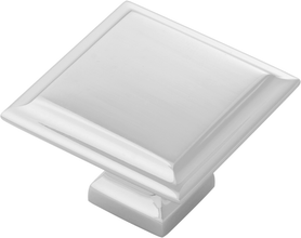 Studio II Collection Knob 1-1/2'' Square Polished Nickel Finish B055577-14