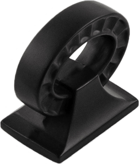 Bijou Astoria Collection Mock Key 1-1/8'' x 5/8'' Matte Black Finish B056379-MB