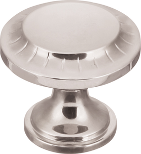 Vintage 1900 Collection Knob 1-3/16'' diam Polished Nickel Finish B056553-14