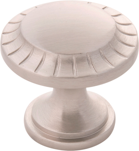 Vintage 1900 Collection Knob 1-3/16'' diam Satin Nickel Finish B056553-SN