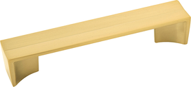 Avenue Collection Pull 5-1/16'' cc Brushed Golden Brass Finish B076090-BGB