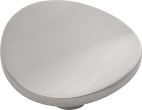 Vale Collection Knob 1-3/4'' diam Satin Nickel Finish B076526-SN