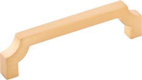 Monarch Collection Pull 3-3/4'' cc Brushed Golden Brass Finish B076641-BGB