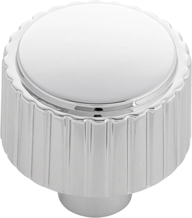 Sinclaire Collection Knob 1-1/4'' diam Chrome Finish B076883-CH