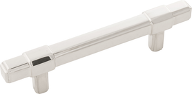 Monroe Collection Pull 3-3/4'' cc Polished Nickel Finish B076899-14
