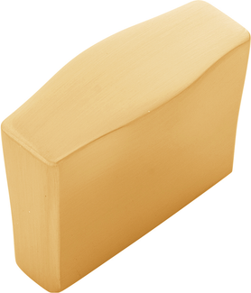 Emerge Collection Knob 1-1/4'' cc Brushed Golden Brass Finish B077046-BGB