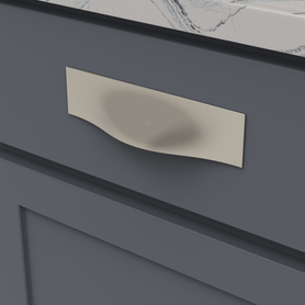 Emerge Collection Cup Pull 5-1/16'' cc Polished Nickel Finish B077048-14