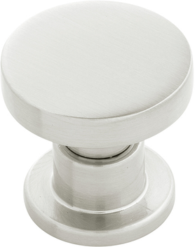 Urbane Collection Knob 1-1/4'' diam Satin Nickel Finish B077944SN