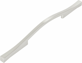 Emerge Collection Pull 5-1/16'' & 6-5/16'' (160mm) cc Satin Nickel Finish B078797-SN