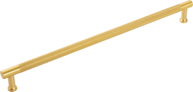 Verge Collection Appliance Pull 18'' cc Brushed Golden Brass Finish B079412-BGB