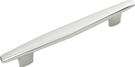 Pebble Collection Pull 6-5/16'' & 7-9/16'' (192mm) cc Polished Nickel Finish B079715-14